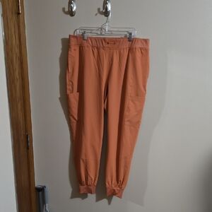 Med Couture Women's Orange Scrub Pants